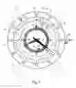 Fig. 06 - Timepiece with analog display capable of indicating a date of one calendar in another calendar