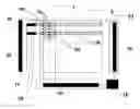 Fig. 01 - Visual display with electro-optical individual pixel addressing architecture