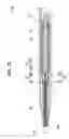 Fig. 22 - Rod-like body feeding container with compound screw mechanism