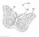 Fig. 01 - Transdermal patch bearing a decorative image
