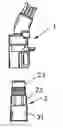Fig. 01 - Connector with double-action latch for a diesel-engine glow plug