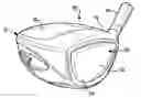 Fig. 01 - Golf driver having titanium alloy head and flexible shaft