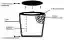 Fig. 01 - Tapered Cork Device For Baseball Hitting Practice