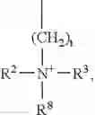 Fig. 45 - Linear polyamino and/or polyammonium polysiloxane copolymers I