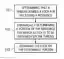 Fig. 01 - System and method for performing work by one of plural threads using a lockable resource