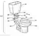 Fig. 01 - Adjustable toilet tank and base