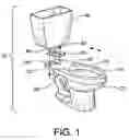 Fig. 02 - Adjustable toilet tank and base