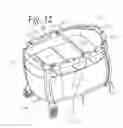 Fig. 09 - Clips for mounting accessories to play yards and methods of operating the same
