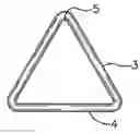 Fig. 01 - Triangular clew ring