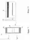 Fig. 07 - Folding cabinet bed with telescoping slide-out support platform