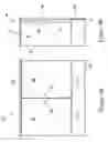 Fig. 08 - Folding cabinet bed with telescoping slide-out support platform