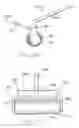 Fig. 12 - Lint roller/brush assembly