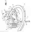 Fig. 06 - Single pivot hinge with integral coil spring assist