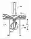 Fig. 01 - Needling loops into carrier sheets