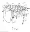Fig. 02 - Knockdown table assembly having trash bag holder