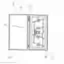Fig. 01 - Locking system for a door of an enclosure