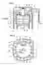 Fig. 04 - Combustion type power tool having fin in low turbulent combustion region within combustion chamber