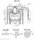 Fig. 09 - Combustion type power tool having fin in low turbulent combustion region within combustion chamber
