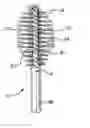 Fig. 01 - Flocked wire mascara brush