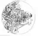 Fig. 01 - Workstation for preparing door elements for hanging