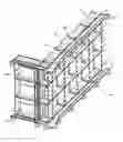Fig. 01 - Enclosed scaffolding assembly