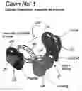 Fig. 01 - Pacifier protective assembly