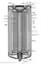 Fig. 01 - Coaxial full-flow and bypass oil filter apparatus and method