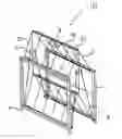 Fig. 01 - Portable foldable shelf