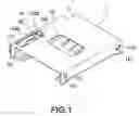 Fig. 02 - Socket of card reader (ii) for memory card with connecting terminals following specification of USB containing card-unloading structure