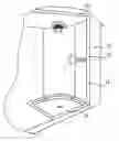 Fig. 01 - Oscillating waterfall shower