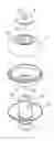 Fig. 01 - Self-rotating spherical sprinkler
