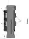 Fig. 04 - Collapsing zipper varactor with inter-digit actuation electrodes for tunable filters