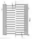 Fig. 11 - Integrated circuit coolant microchannel assembly with targeted channel configuration