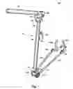 Fig. 02 - Assembly for converting standard bicycle into a recumbent and a bicycle incorporating the assembly