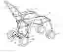 Fig. 01 - Platform mounting arrangement for baby stroller