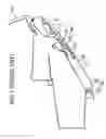 Fig. 02 - Absorption structure of a container device for an instrument panel for absorbing energy applied from knees of an occupant