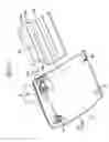 Fig. 06 - Absorption structure of a container device for an instrument panel for absorbing energy applied from knees of an occupant