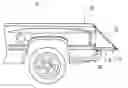 Fig. 01 - Tailgate lift-and-secure cable and latch assembly