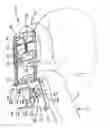 Fig. 01 - Headrest with adjustment mechanism