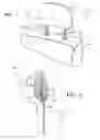 Fig. 02 - Tilting head restraint with a use position and a stowed position