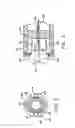 Fig. 03 - High temperature pressure transducer having a shaped ceramic face