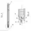 Fig. 03 - Drawer slide assembly with catch mechanism