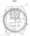 Fig. 05 - Ground connection of a printed circuit board placed in a wristwatch type electronic device