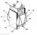 Fig. 01 - Star-rib backing structure for a reflector system