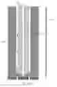Fig. 76 - Inkjet printhead having a pre-determined array of inkjet nozzle assemblies
