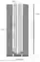 Fig. 76 - Nozzle assembly layout for inkjet printhead
