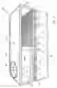 Fig. 04 - Ink jet printhead with active and passive nozzle chamber structures arrayed on a substrate
