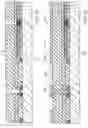 Fig. 09 - Ink jet printhead with active and passive nozzle chamber structures arrayed on a substrate