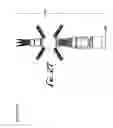Fig. 22 - Wide-range, wide-angle compound zoom with simplified zooming structure