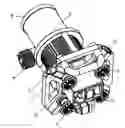 Fig. 01 - Lighting unit with integrated device for attaching softboxes of various sizes